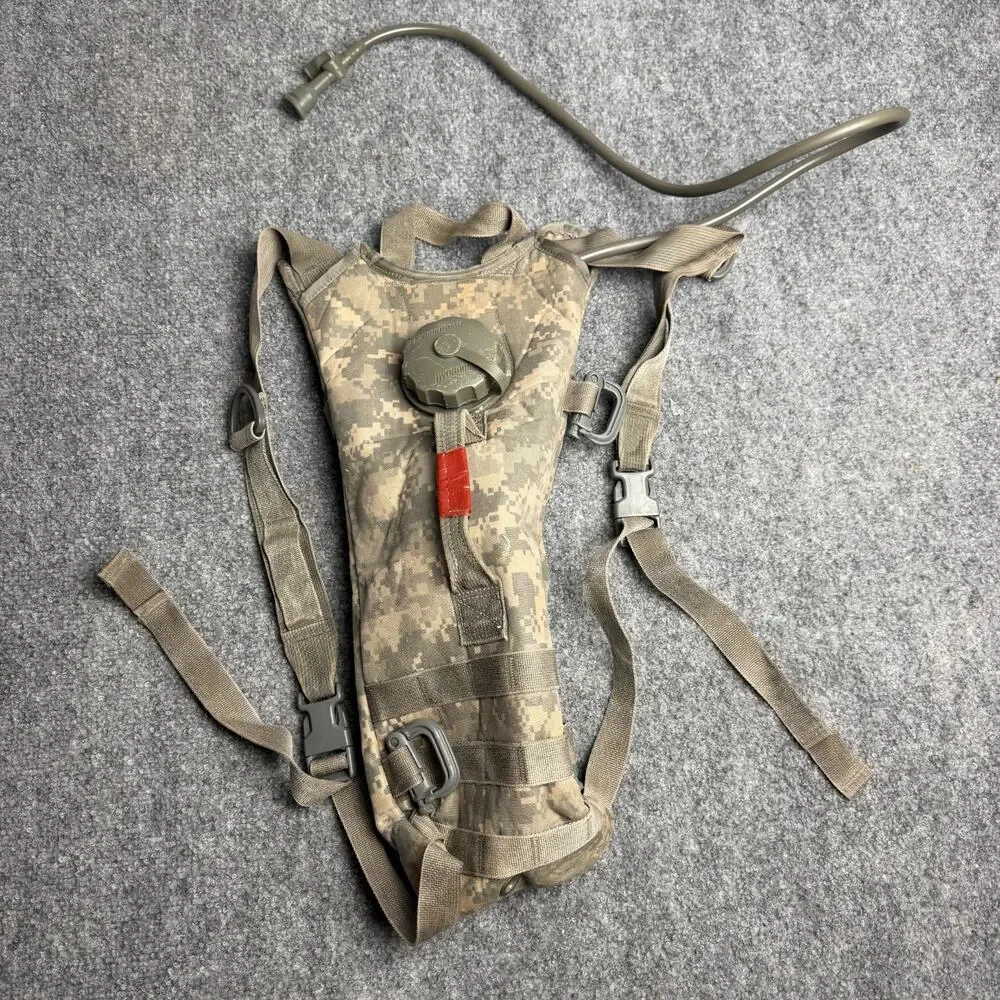 Mixed Military Tactical Gear Lot Duffel Bag Hydration Pack Woodland Bag Sling